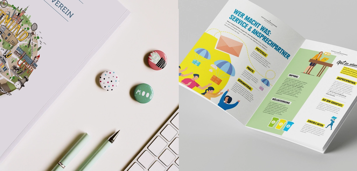 Flyer, Broschüre